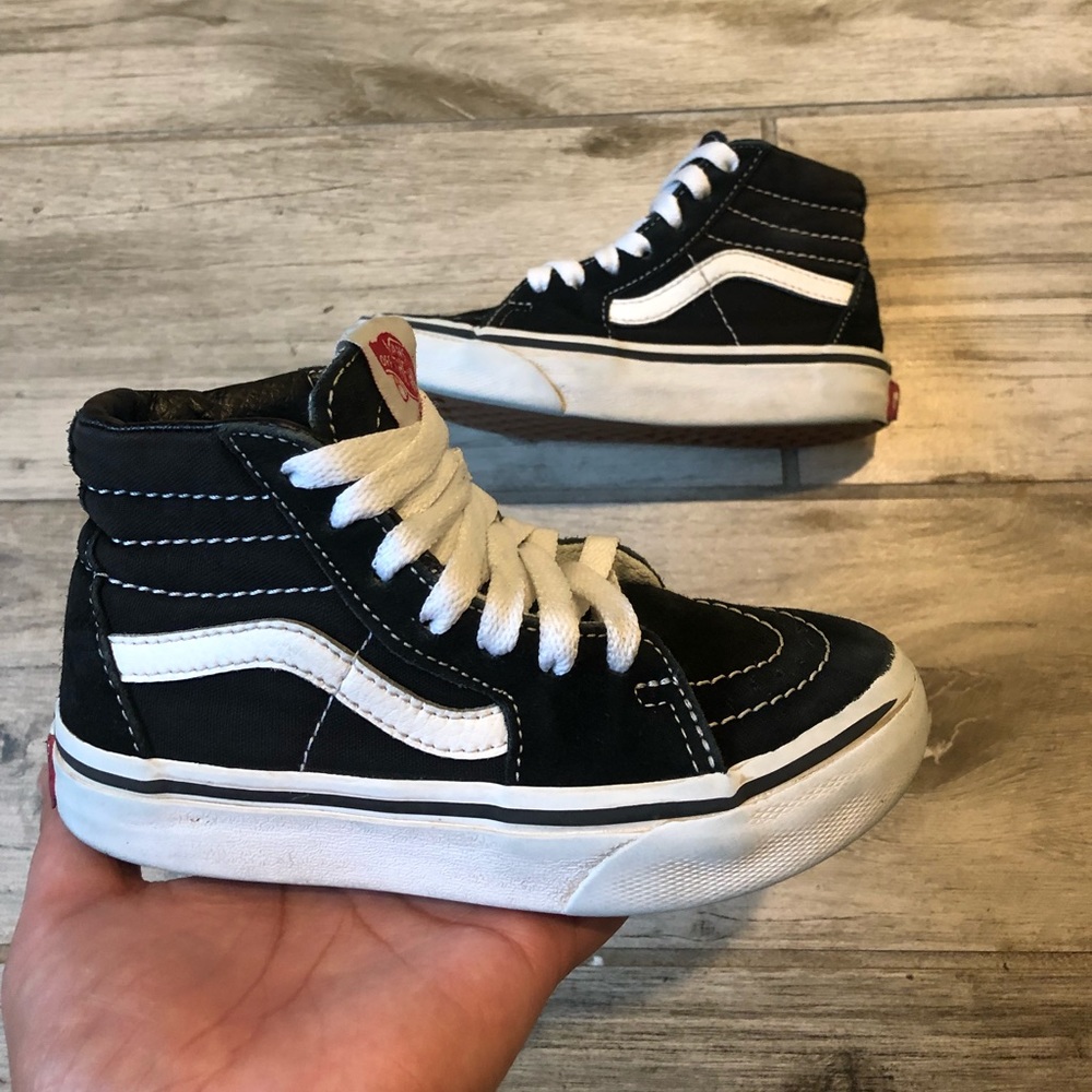 VANS Old Skool Black & White high top Shoes
